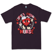 Plum cupids favorite nurse Premium Tee - MaliasSmallBusiness