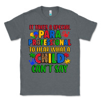 Charcoal Heather it takes a special paraprofessional to hear what a Classic Tee - Artiststas