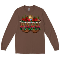 Chestnut Papa Long Sleeve Tee - texasbilliewilder