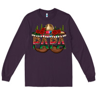 Plum Papa Long Sleeve Tee - texasbilliewilder