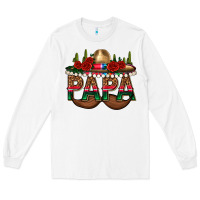 White Papa Long Sleeve Tee - texasbilliewilder