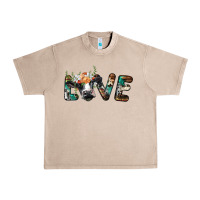 French Oak love with holstein cow Urban Heavy Tee - BarkalooDesign