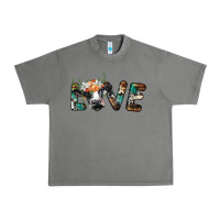 Tornado love with holstein cow Urban Heavy Tee - BarkalooDesign