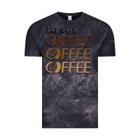 Cloud Black but first coffee coffee coffee Vintage Tee - BarkalooDesign