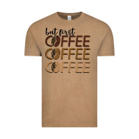 Vintage Coffee but first coffee coffee coffee Vintage Tee - BarkalooDesign