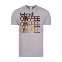 Vintage Zinc but first coffee coffee coffee Vintage Tee - BarkalooDesign