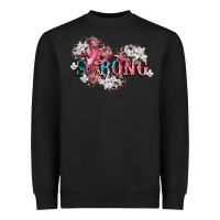 Black strong cancer awareness Heavyweight Sweatshirt - CowGirlArtShop