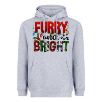 Heather Grey Furry And Bright Heavyweight Hoodie - FaDigitalArtStudio