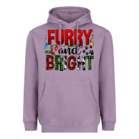 Lavender Furry And Bright Heavyweight Hoodie - FaDigitalArtStudio