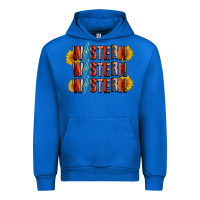 Cobalt western sunflower Urban Hoodie - RacoonDesign
