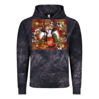 Cloud Black Christmas baby cow hot cocoa Vintage Hoodie - Jasminsmagicworld