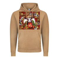 Vintage Camel Christmas baby cow hot cocoa Vintage Hoodie - Jasminsmagicworld