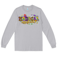 Moon Dust MA Medical Assistant Mardi Gras Long Sleeve Tee - NancyCooperArtShop