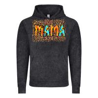 Vintage Black Leopard Sunflower Mama Vintage Hoodie - RanaPortraitStore