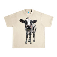 Sandshell holstein cow Urban Heavy Tee - BarkalooDesign