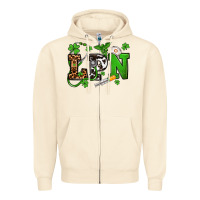 Sandshell St. Patrick's Day LPN Zipper Hoodie - OliviaCreatesArt