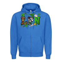 True Royal St. Patrick's Day LPN Zipper Hoodie - OliviaCreatesArt