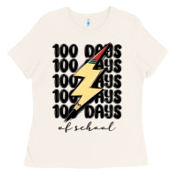 Bone 100 days of school Ladies Tee - MaliasSmallBusiness