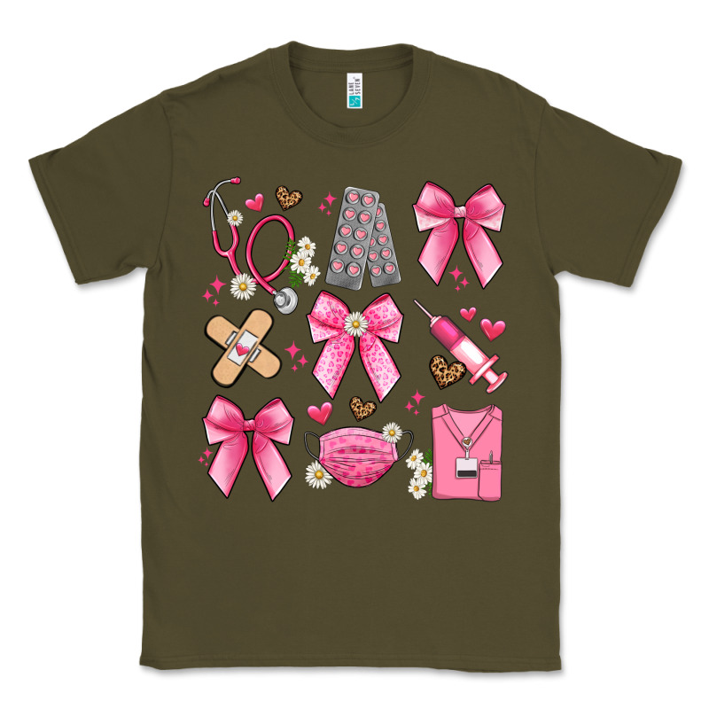 Coquette Bow Nurse Classic Tee by Artiststas | Teevron