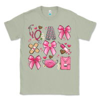 Matcha coquette bow nurse Classic Tee - Artiststas