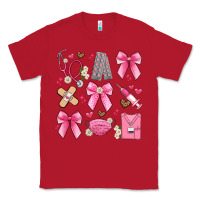 Red coquette bow nurse Classic Tee - Artiststas