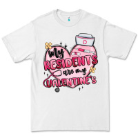 White my residents are my valentines Premium Tee - MaliasSmallBusiness