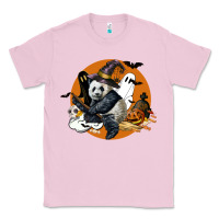 Bubblegum Pink panda hallowen Classic Tee - LillyAllenDesigns