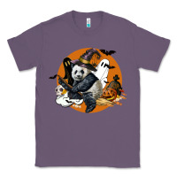 Lavender panda hallowen Classic Tee - LillyAllenDesigns