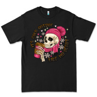 Black its cold outside like my heart Premium Tee - MaliasSmallBusiness