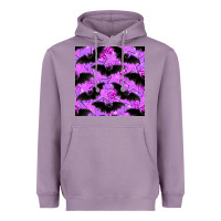 Lavender halloween bat and stars seamless pattern Heavyweight Hoodie - BundleAndBundleShop