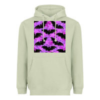 Matcha halloween bat and stars seamless pattern Heavyweight Hoodie - BundleAndBundleShop