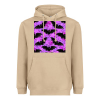 Mushroom halloween bat and stars seamless pattern Heavyweight Hoodie - BundleAndBundleShop