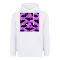 White halloween bat and stars seamless pattern Heavyweight Hoodie - BundleAndBundleShop