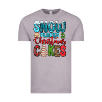 Vintage Zinc snow flakes and Christmas cakes Vintage Tee - Jasminsmagicworld