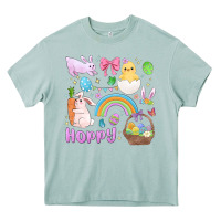 Arona easter hoppy bunny Heavy Core Tee - MaliasSmallBusiness