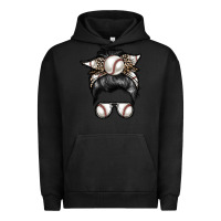 Pigment Black baseball mom Urban Hoodie - RacoonDesign