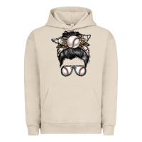 Pigment French Oak baseball mom Urban Hoodie - RacoonDesign