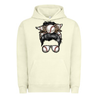 Pigment Pistachio baseball mom Urban Hoodie - RacoonDesign