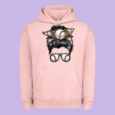 Baseball Mom Urban Hoodie Designed By Racoondesign