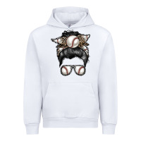 White baseball mom Urban Hoodie - RacoonDesign