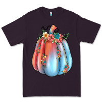 Plum flowers pumpkin Premium Tee - JahusDesignShop