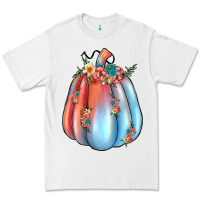 White flowers pumpkin Premium Tee - JahusDesignShop