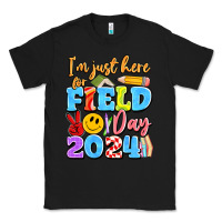 Black im just here for field day 2024 Classic Tee - Artiststas