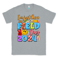 Heather Grey im just here for field day 2024 Classic Tee - Artiststas