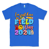 True Royal im just here for field day 2024 Classic Tee - Artiststas