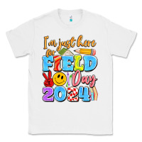 White im just here for field day 2024 Classic Tee - Artiststas