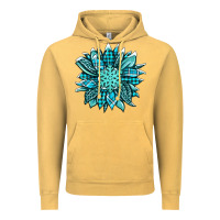 Vintage Mustard winter sunflower Vintage Hoodie - Jasminsmagicworld