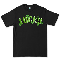 Black lucky st patricks day Premium Tee - MaliasSmallBusiness