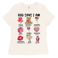 Bone god says i am valentine's day Ladies Tee - MaliasSmallBusiness