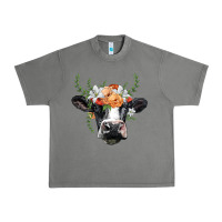 Tornado holstein cow head Urban Heavy Tee - BarkalooDesign